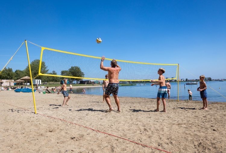 Terrain de volley-ball