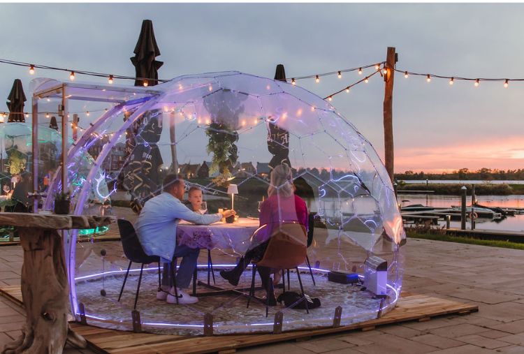 Dome Dining im Humphrey’s Thorn Restaurant