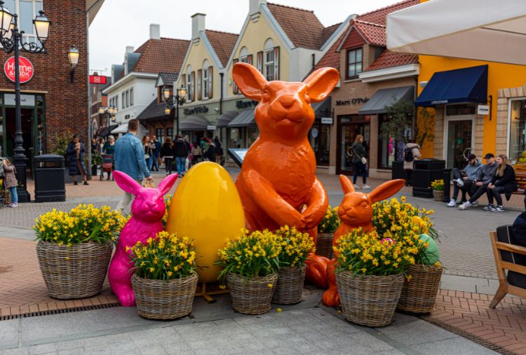 Ostershopping in Roermond