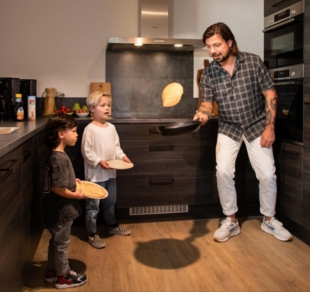 Kids Kitchen Holiday Apartment Holland Limburg Parc Maasresidence Thorn
